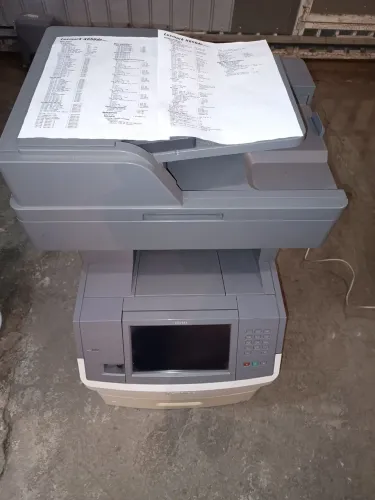Vendo impressora Multifuncional Laser Mono Lexmark X656de, funcionando. Leia o anúncio.