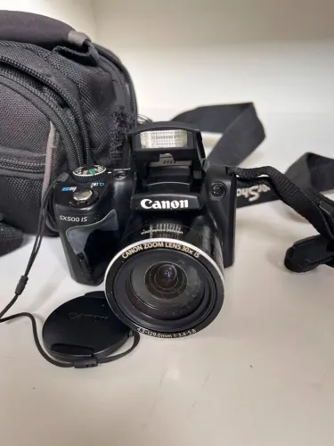 Canon Powershot Sx500 Zoom Digital De 16,0 Mp