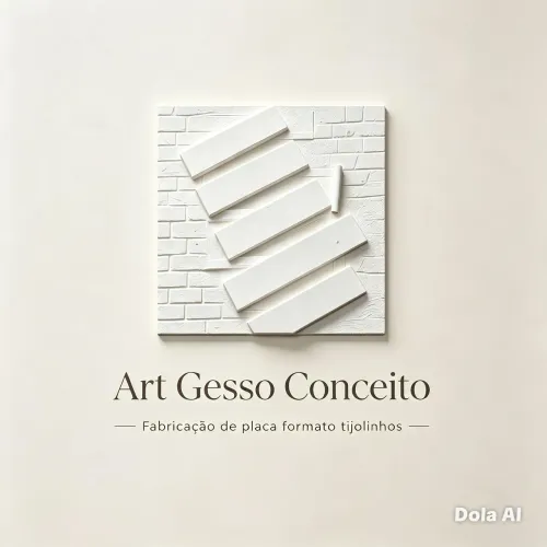 Tijolinhos de gesso