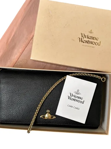 Bolsa Vivienne Westwood Couro de Festa Original na Caixa 