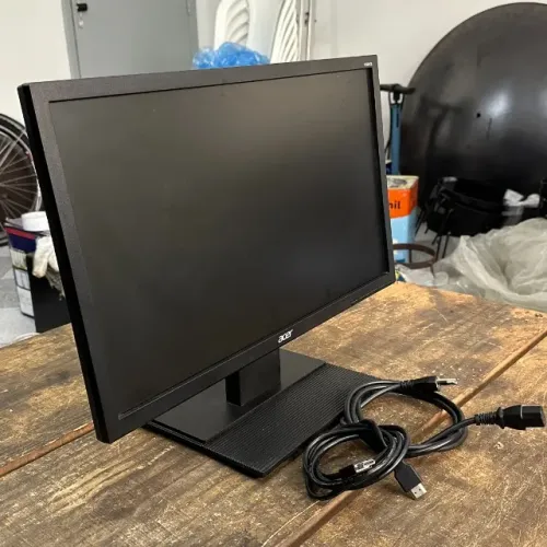 Monitor Acer V226HQL Bbid Preto Tela 21,5 Full HD 60Hz 4ms HDMI VGA