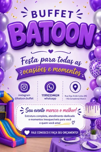 Buffet Batoon - Eventos no geral 