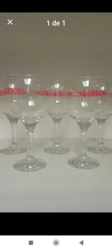 Taça de gin vidro