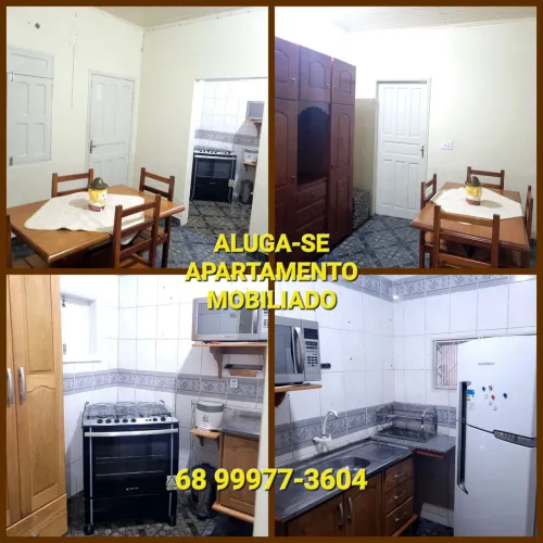 Alugo apartamento mobiliado