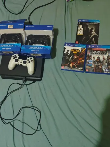 Ps4 Slim 1tb + Jogos