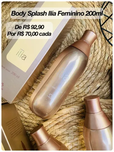 Body Splash Ilía Feminino 200ml