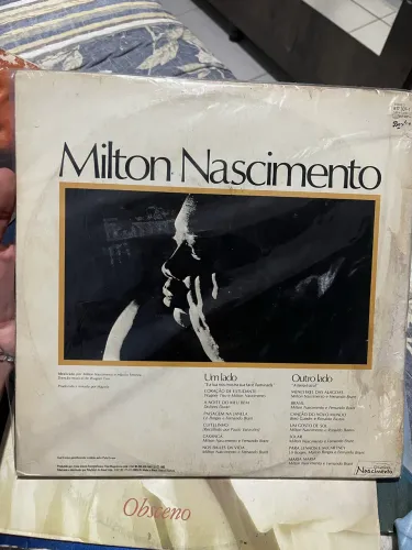 Lp Milton Nascimento ao vivo