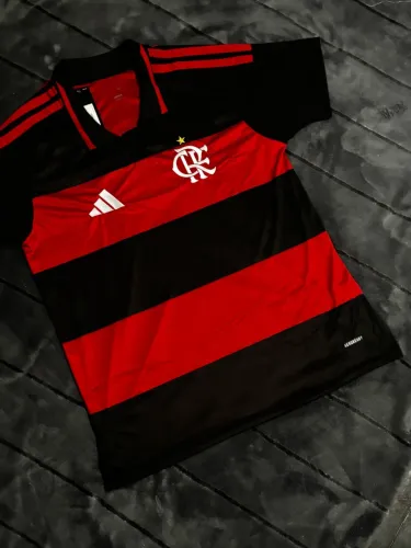 Camisa Flamengo Masculina Rubro-Negra - Tamanho G