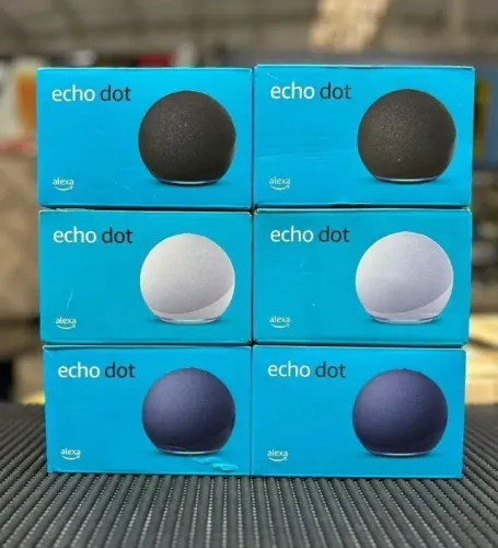 A M A Z O N Echo Dot 5 Azul, Branca e Preta NOVA COM GARANTIA FAZEMOS ENTREGAS