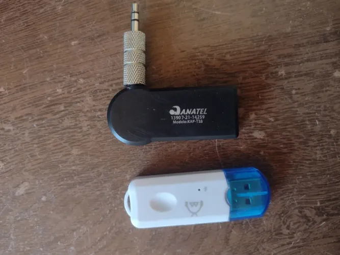 Kit 2 Adaptadores Bluetooth para som