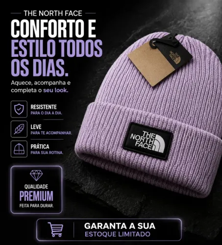 Touca the north face rosa