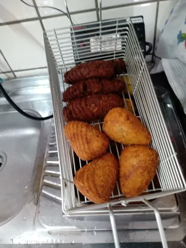 Salgados para Revenda - Fritos Congelados ou Crú (Pacotes c/ 10 Salgadinhos Grande) 2,50un