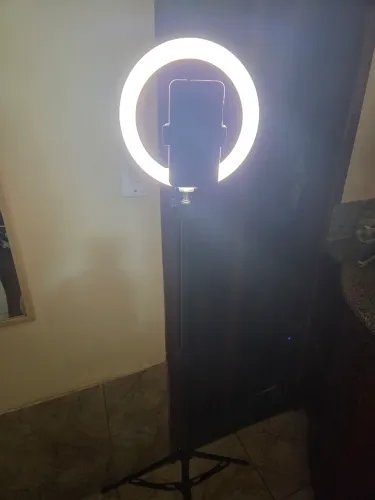 Tripé para celular led ring light tik tok