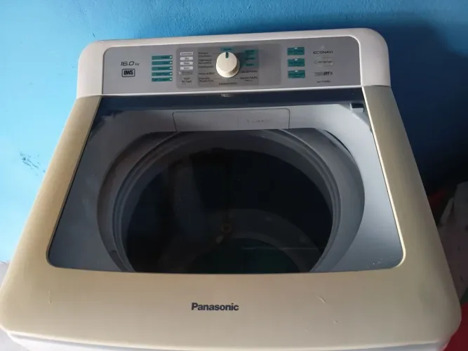 Máquina de Lavar Panasonic 16kg - Defeito na Placa, Peças em Ótimo Estado