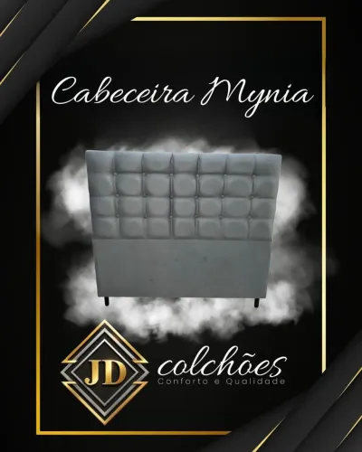 Cabeceiras Capitonê Estofado Solteiro, Casal, Queen, King ou Sob Medida