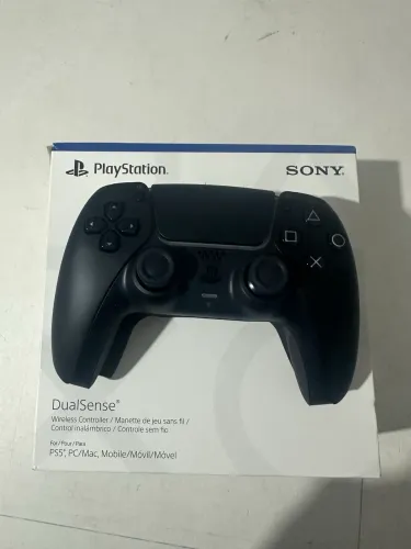 Controle PlayStation 5 (dualsence)  cor preto-comprado há uma semana