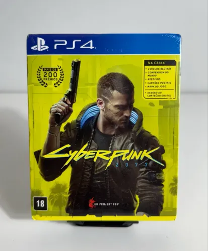 Cyberpunk 2077 PS4 edição lacrada