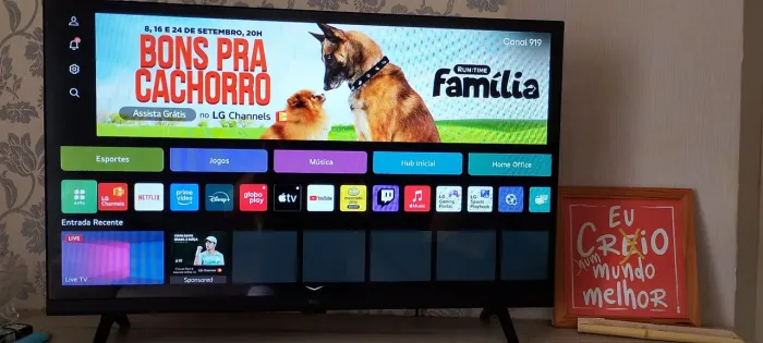 Vendo tv LG semi nova ,32 Pl, modelo novo