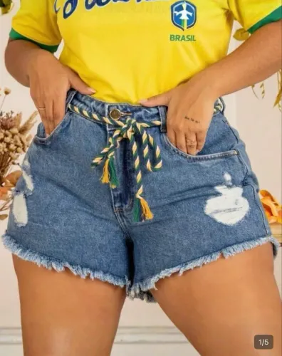 Short Jeans Plus Size
