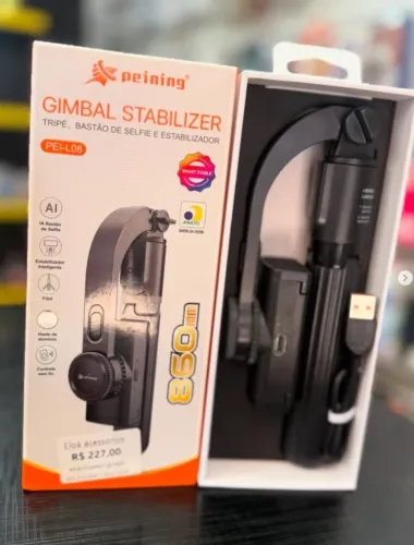 Gimbal Estabilizador Celular Tripé Pau De Selfie (SFL-08)