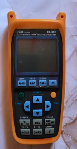 termômetro digital portátil ICEL TD-890