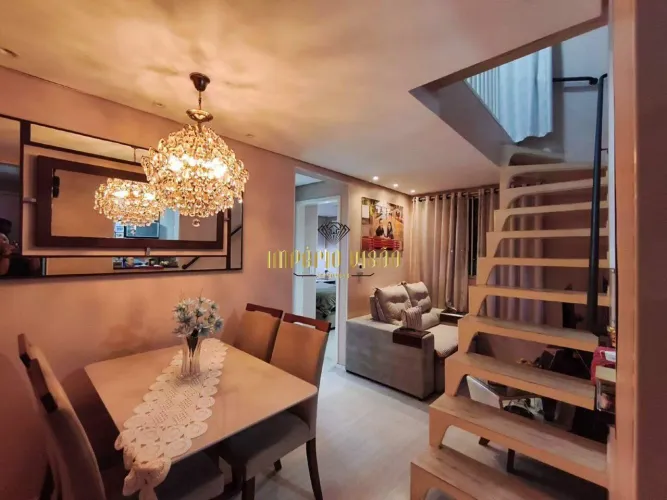 Apartamento duplex á Venda com 2 Dormitórios, Porteira fechada no Condomínio Spazio Supere