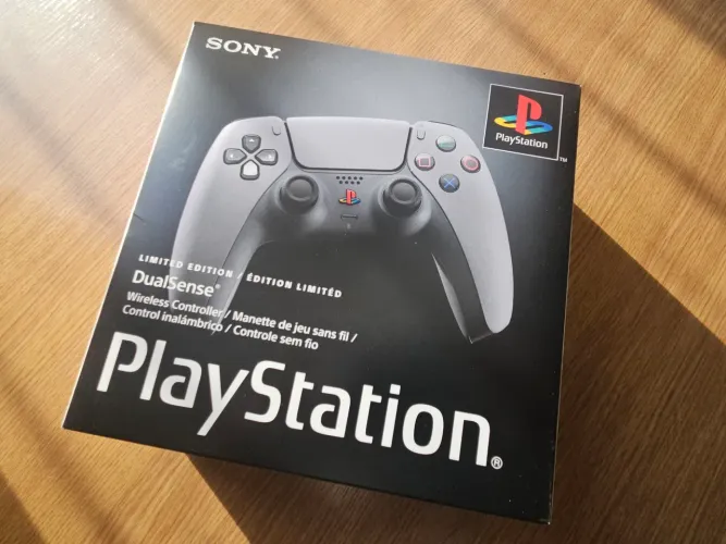 Controle Sony Dualsense edição aniversário 30 anos Playstation - PS5