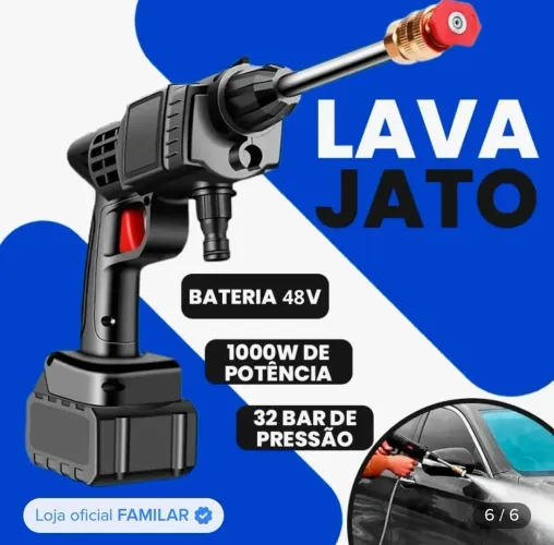 Lavadora de pressão portátil