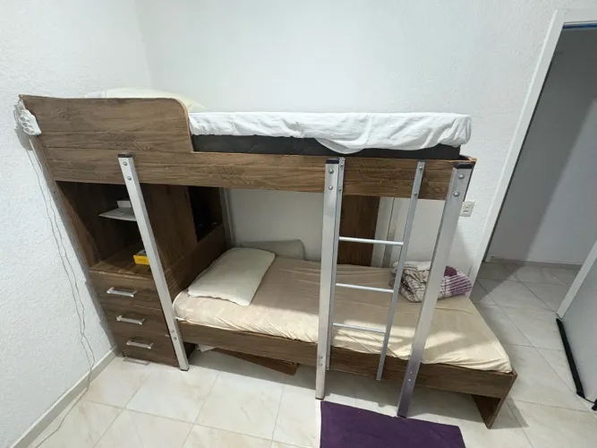Cama Beliche com Gaveteiro