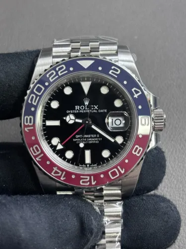 ROLEX GMT-Master II "PEPSI" Cerâmica VSF