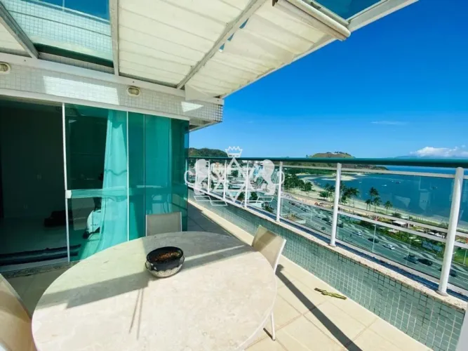 Cobertura com 4 quartos e vista para o mar à venda, 320 m² - Sumaré, Caraguatatuba