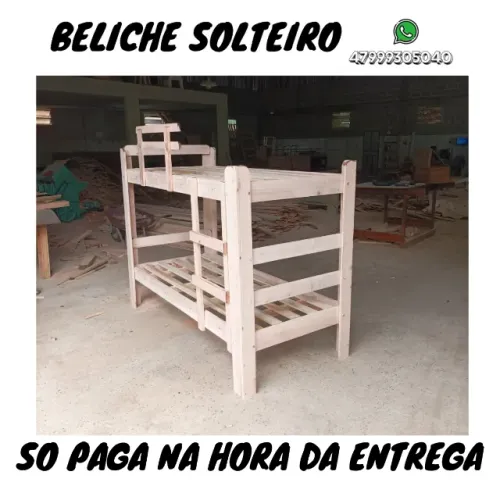 BELICHE SOLTEIRO / so paga na hora da entrega