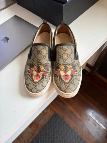 Slip On Gucci Angry cat