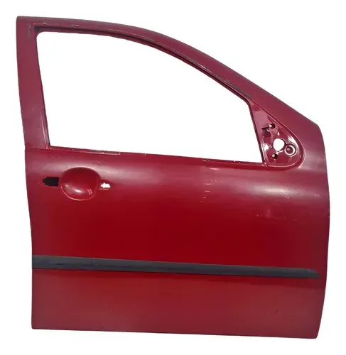 Porta Dianteira Direita Fiat Palio 2008 2015 Vermelha B146