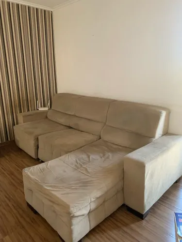 Sofá retrátil 3 lugares 