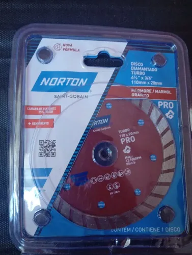 Disco diamantado norton