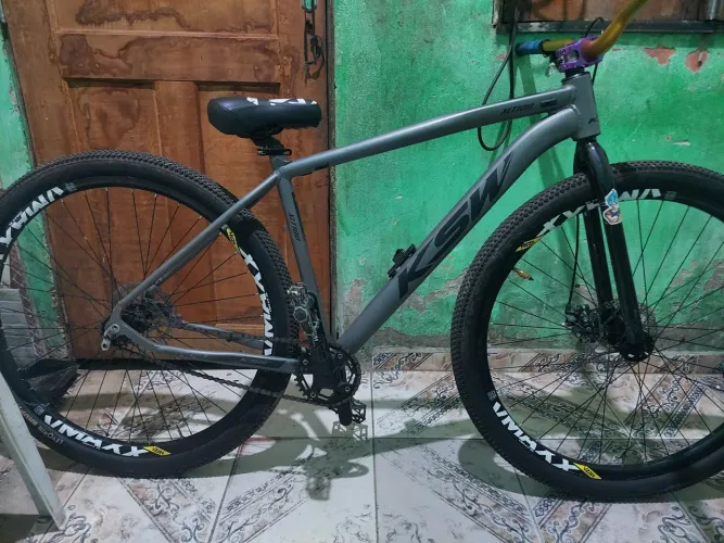 Vendo bike aro 29 ksw cor grafite 