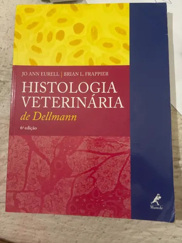 Vende se livro de histologia veterinaria de dell