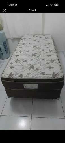 CAMA BOX DE SOLTEIRO
