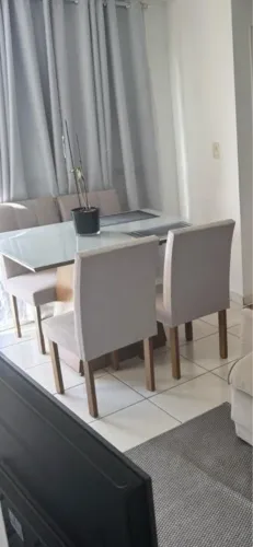 Conjunto Jantar Sevilha (Mesa + 4 Cad Vitoria)