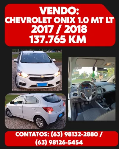 Chevrolet Onix Hatch LT 1.0 8V Flex Mec. 4P 2018