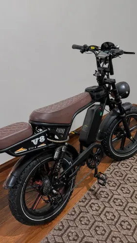 Vendo Bicicleta eletrica v8 ultra ,ou troco por moto !! 3 meses de uso