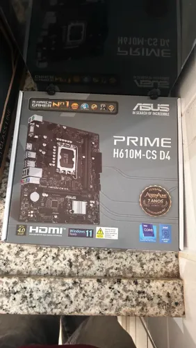 Placa-mãe asus H610M-CS D4