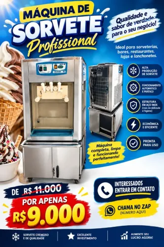 Máquina de Sorvete