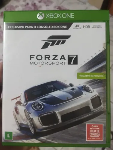 Mídia físico do Forza 7