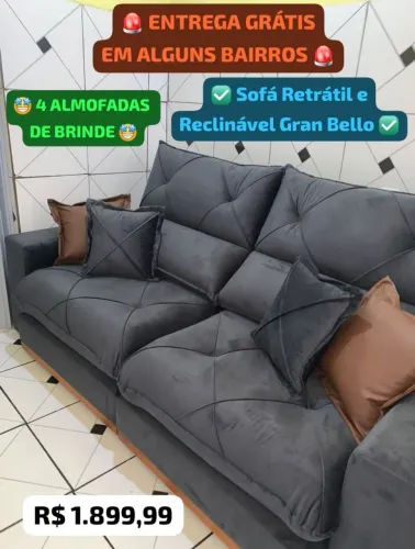 SOFÁ RETRÁTIL PROMOÇÃO
