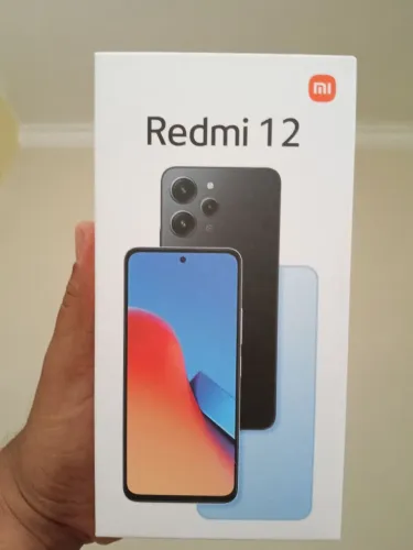 Smartphone Redmi 12 Sky BLUE 4GB RAM 128GB ROM