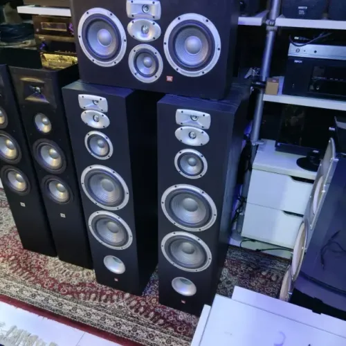 TRIO DE CAIXAS FRONTAL JBL STUDIO L890
