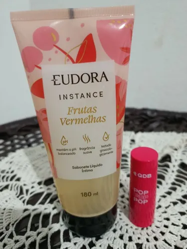 Kit sabonete íntimo e batom