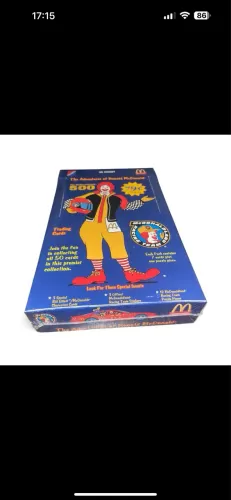 Booster box LACRADA do McDonald?s de 1996